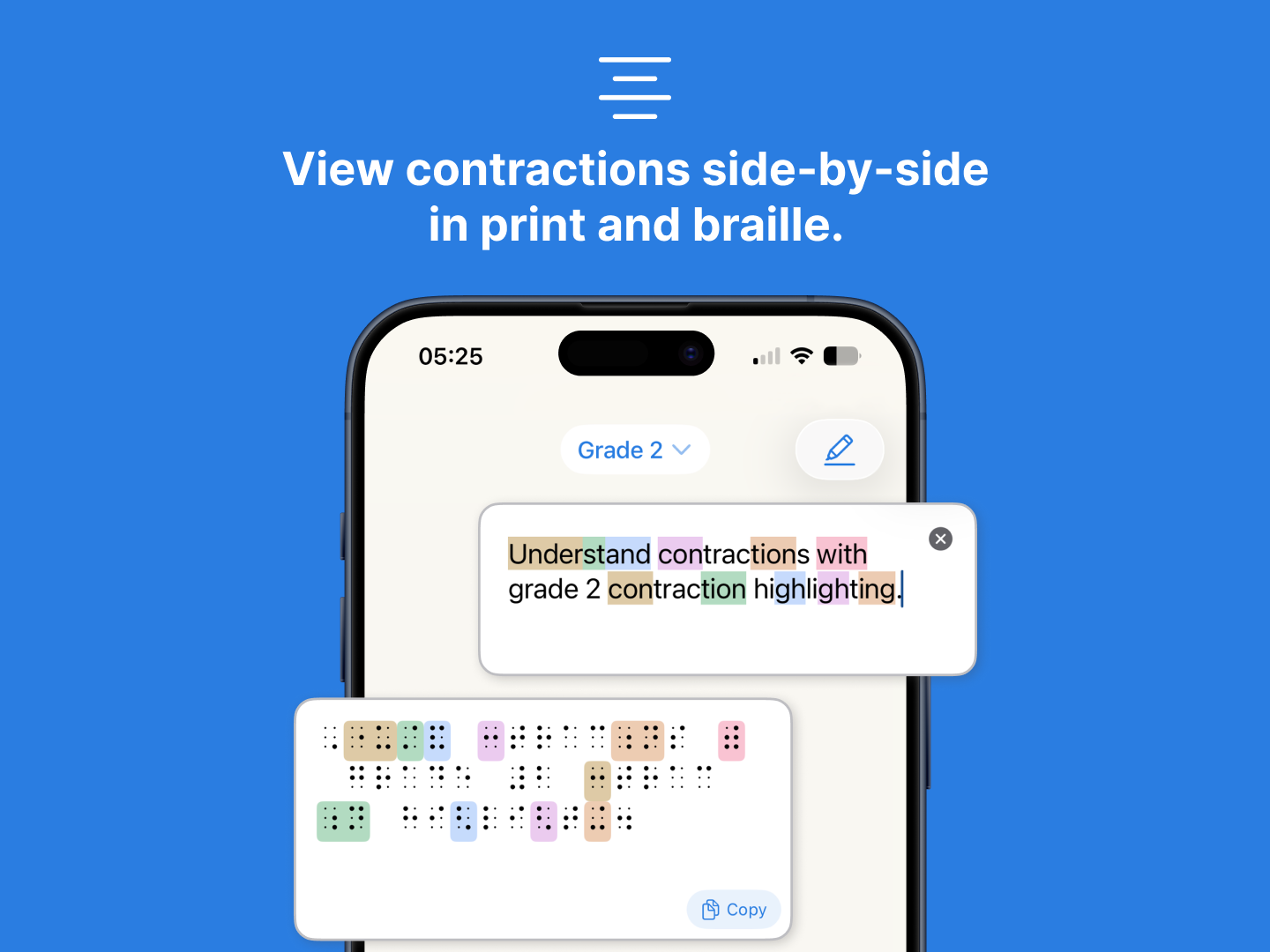 Paige app game screen